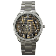 Circuit Sport Metal Watch