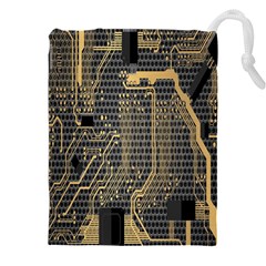 Circuit Drawstring Pouch (4xl) by nateshop