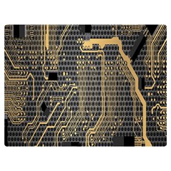 Circuit Premium Plush Fleece Blanket (extra Small) by nateshop