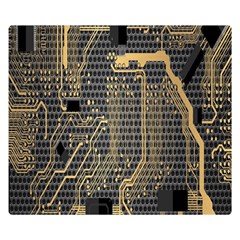 Circuit Premium Plush Fleece Blanket (small)