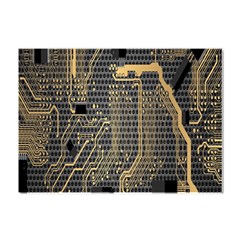 Circuit Crystal Sticker (a4) by nateshop