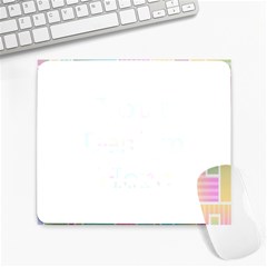 Color-blocks Large Mousepad by nateshop