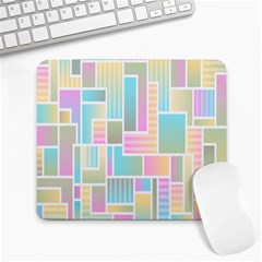 Color-blocks Large Mousepad by nateshop