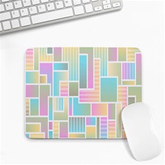 Color-blocks Small Mousepad by nateshop