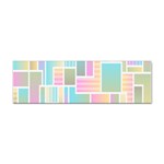 Color-blocks Sticker Bumper (10 pack) Front