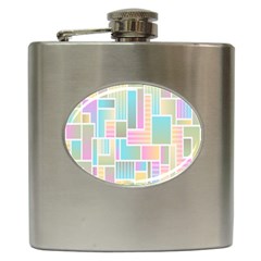 Color-blocks Hip Flask (6 Oz) by nateshop