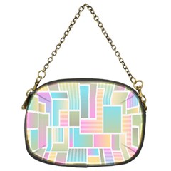 Color-blocks Chain Purse (one Side) by nateshop