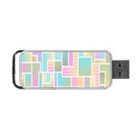 Color-blocks Portable USB Flash (One Side) Front