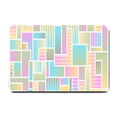 Color-blocks Small Doormat by nateshop