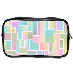 Color-blocks Toiletries Bag (two Sides) by nateshop