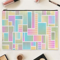 Color-blocks Cosmetic Bag (xxxl) by nateshop