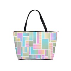 Color-blocks Classic Shoulder Handbag by nateshop