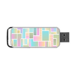 Color-blocks Portable Usb Flash (one Side) by nateshop