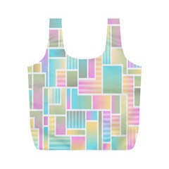 Color-blocks Full Print Recycle Bag (m) by nateshop