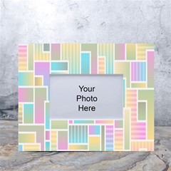 Color-blocks White Tabletop Photo Frame 4 x6 