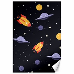 Cosmos Canvas 24  X 36  by nateshop