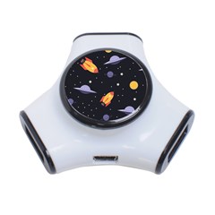 Cosmos 3-port Usb Hub by nateshop