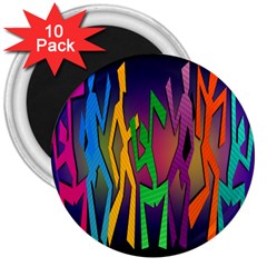 Dancing 3  Magnets (10 Pack)  by nateshop