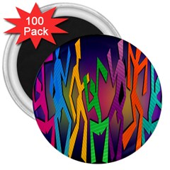 Dancing 3  Magnets (100 Pack) by nateshop