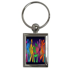 Dancing Key Chain (rectangle) by nateshop