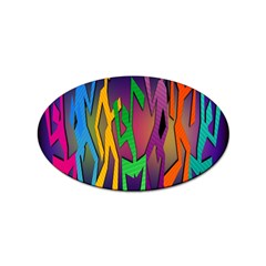 Dancing Sticker (oval) by nateshop