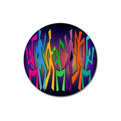 Dancing Magnet 3  (round) by nateshop