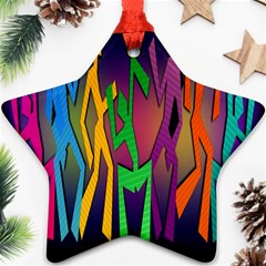 Dancing Star Ornament (two Sides)