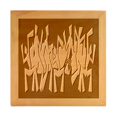 Dancing Wood Photo Frame Cube by nateshop