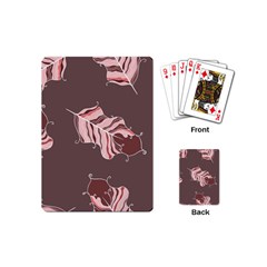 Feather Playing Cards Single Design (mini) by nateshop