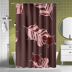 Feather Shower Curtain 48  X 72  (small)  by nateshop