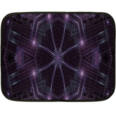 Geometric-art-001 Two Sides Fleece Blanket (mini) by nateshop