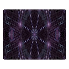 Geometric-art-001 Two Sides Premium Plush Fleece Blanket (large) by nateshop