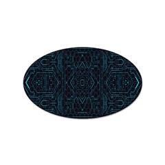 Geometric-art-003 Sticker Oval (100 Pack) by nateshop