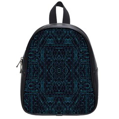 Geometric-art-003 School Bag (small) by nateshop