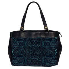 Geometric-art-003 Oversize Office Handbag (2 Sides) by nateshop