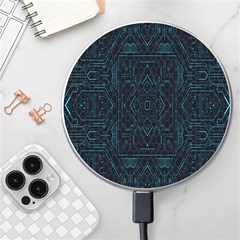 Geometric-art-003 Wireless Fast Charger(white) by nateshop