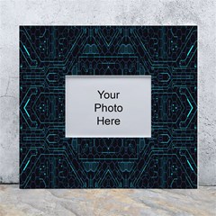 Geometric-art-003 White Wall Photo Frame 5  X 7  by nateshop