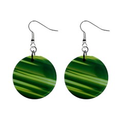 Green-01 Mini Button Earrings by nateshop