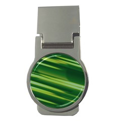 Green-01 Money Clips (round)  by nateshop