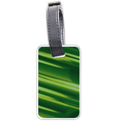 Green-01 Luggage Tag (one Side) by nateshop