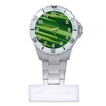 Green-01 Plastic Nurses Watch Front