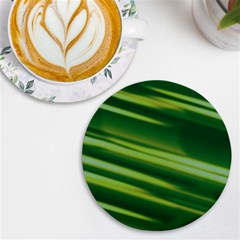 Green-01 Uv Print Round Tile Coaster by nateshop