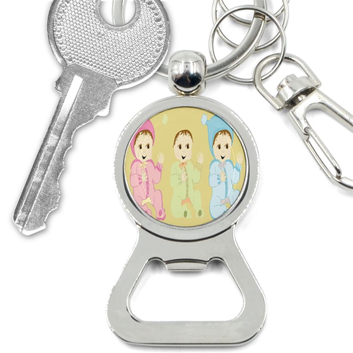 Happy 01 Bottle Opener Key Chain