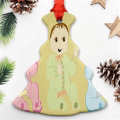 Happy 01 Ornament (christmas Tree)  by nateshop