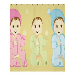 Happy 01 Shower Curtain 60  X 72  (medium)  by nateshop