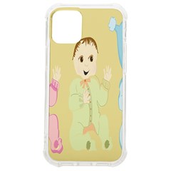 Happy 01 Iphone 12 Mini Tpu Uv Print Case	 by nateshop