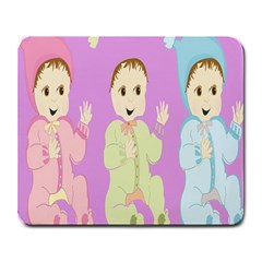 Happy 02 Large Mousepad by nateshop