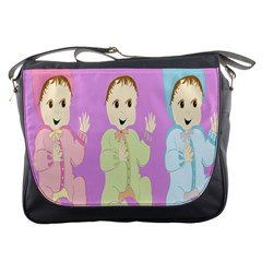 Happy 02 Messenger Bag by nateshop