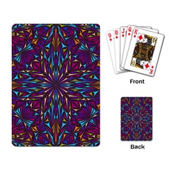 Kaleidoscope Playing Cards Single Design (rectangle)