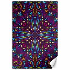 Kaleidoscope Canvas 24  X 36  by nateshop